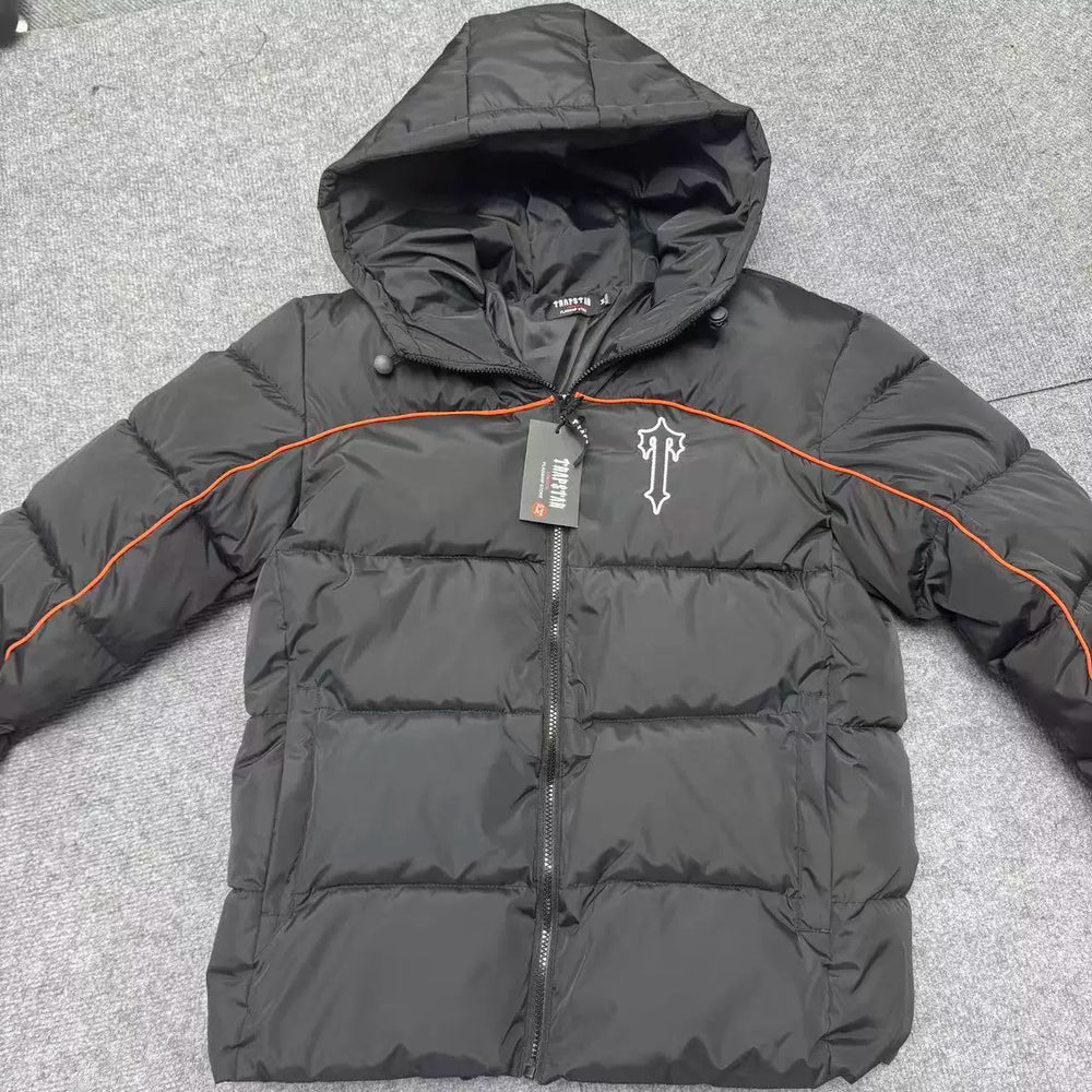 Trapstar three-dimensional embroidery cotton-padded jacket