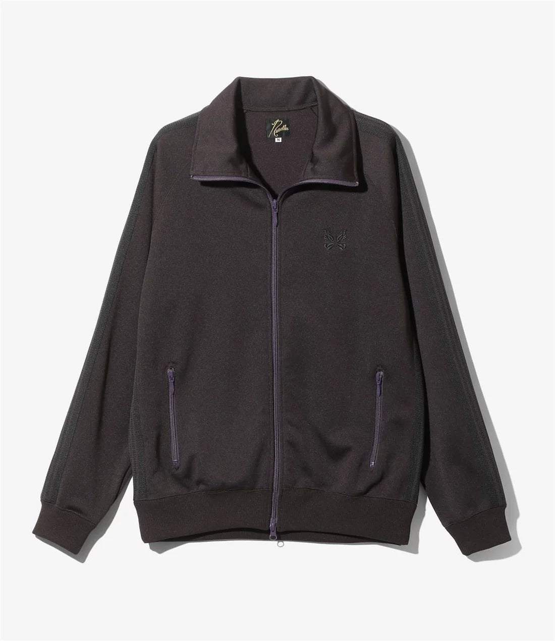 NEEDLES Butterfly Embroidered LOGO Sports Jacket Set Japanese Loose Straight Pants Zipper Jacket for Men and Women (1)
