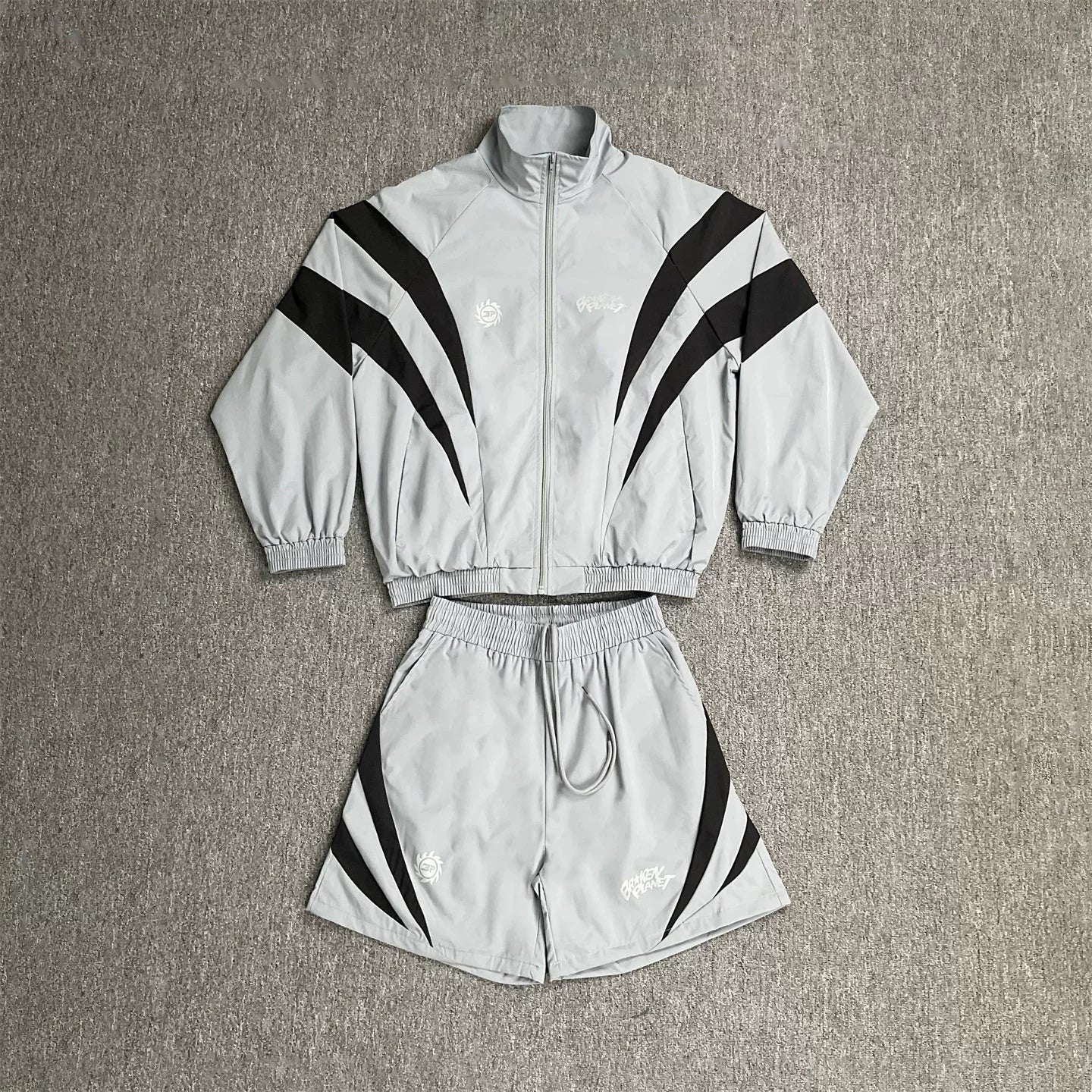 Broken planet American-style functional reflective sports suit