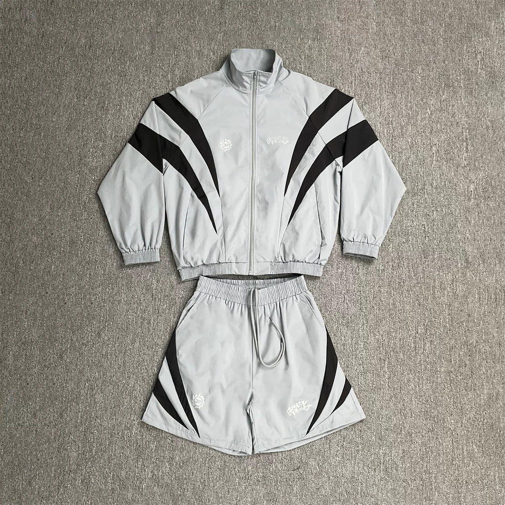 Broken planet American-style functional reflective sports suit
