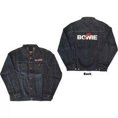 TEH WHO BOWIE David Bowie Rock Band Denim Jacket Retro Motorcycle Denim Men's Jacket