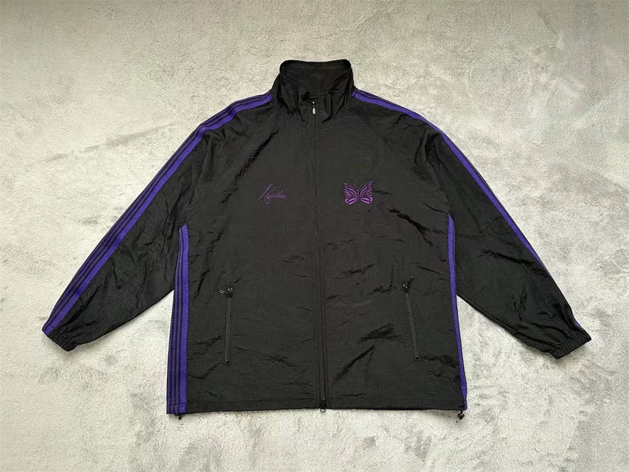 Needles joint 25SS butterfly embroidered jacket