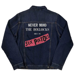 牛仔外套男春秋款欧美复古SEX PISTOLS性手枪朋克机车牛仔衫夹克 (2)