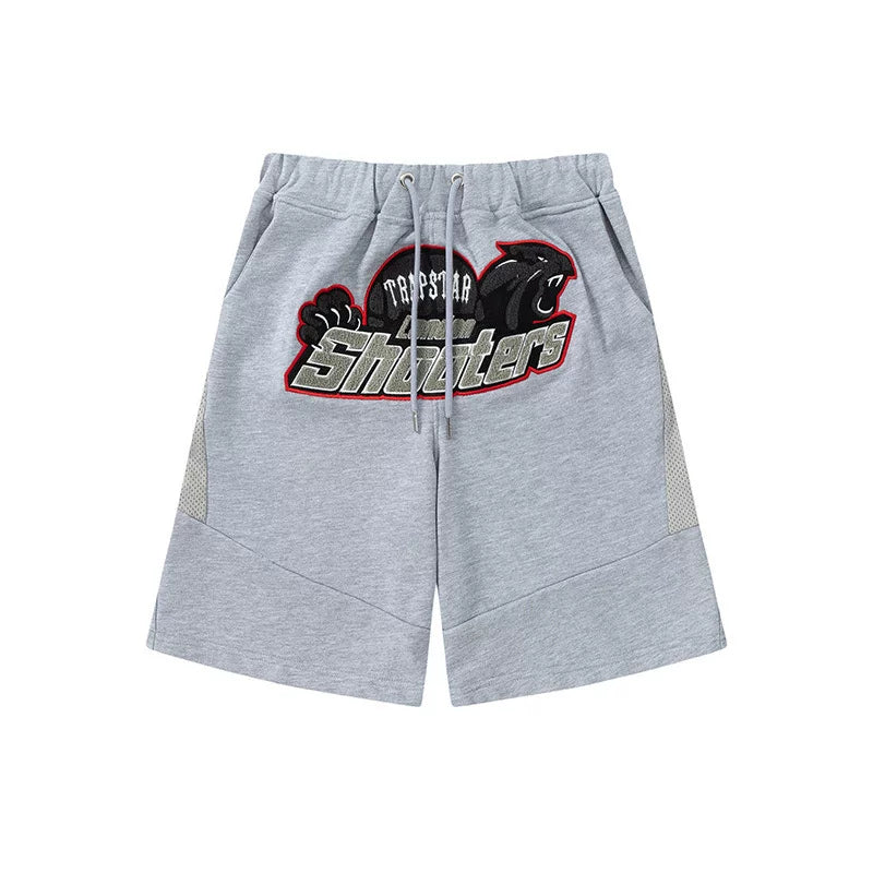 Trapstar Mesh Stitching Panther Towel Embroidered Casual Set