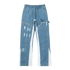 GALLERY DEPT Washed and distressed jeans