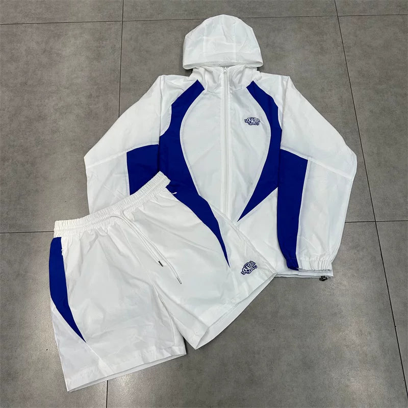 Synaworld embroidery woven leisure sports set