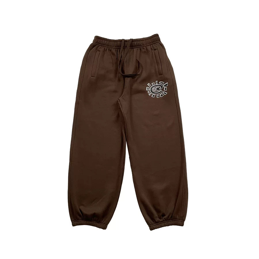 ADWYSD Sun Wrap Printed Fleece Loose Fit Casual Pants
