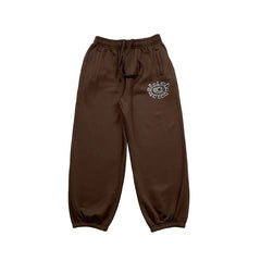 ADWYSD Sun Wrap Printed Fleece Loose Fit Casual Pants