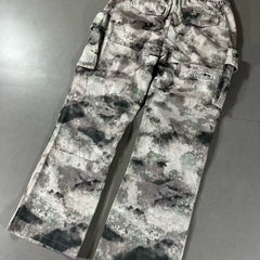 Hide in Hills snow camouflage multi-pocket overalls