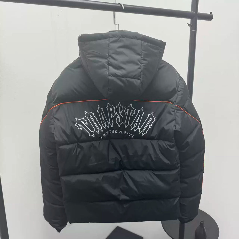 Trapstar three-dimensional embroidery cotton-padded jacket