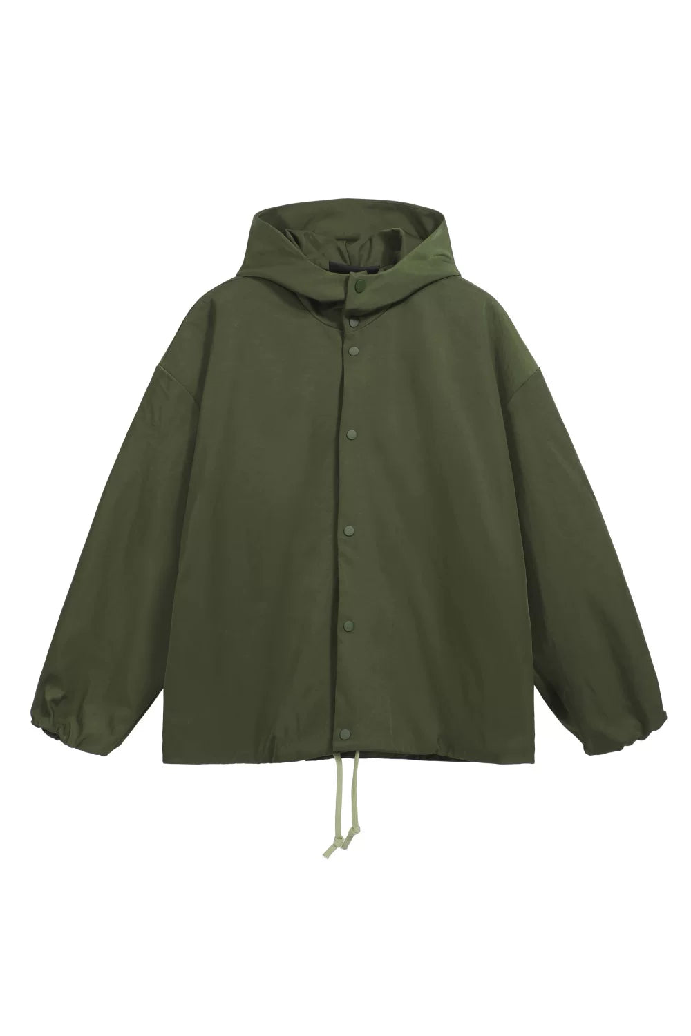 FOG polyline ESSENTIALS hooded cloth embroidered coat