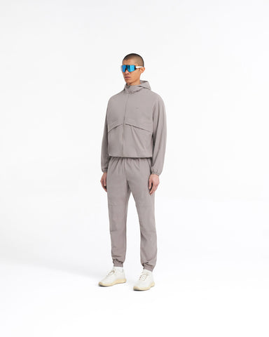 247 Hooded Training Jacket - Cinder