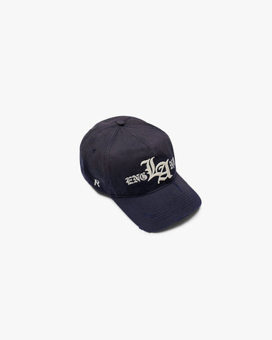 Represent X 47 EngLAnd Old English Cap - Washed Navy