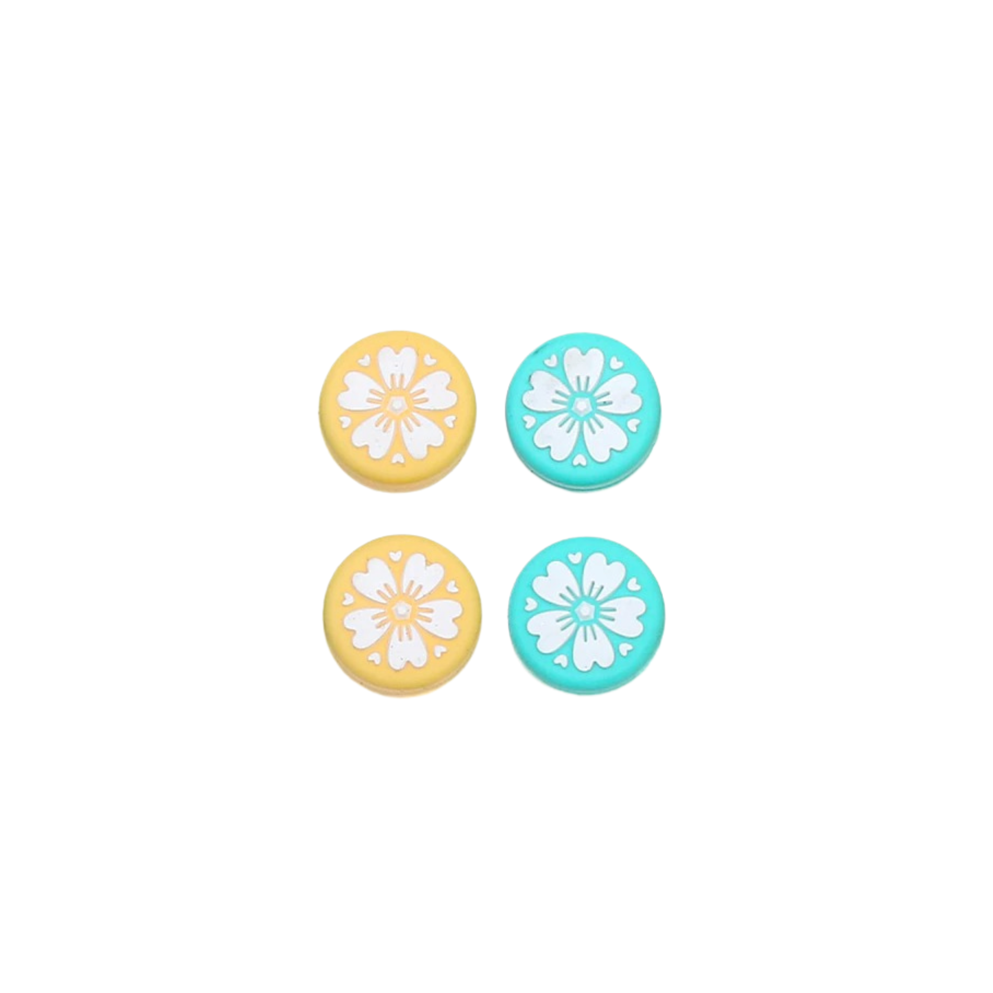 Blue & Yellow Sakura Thumb Grip