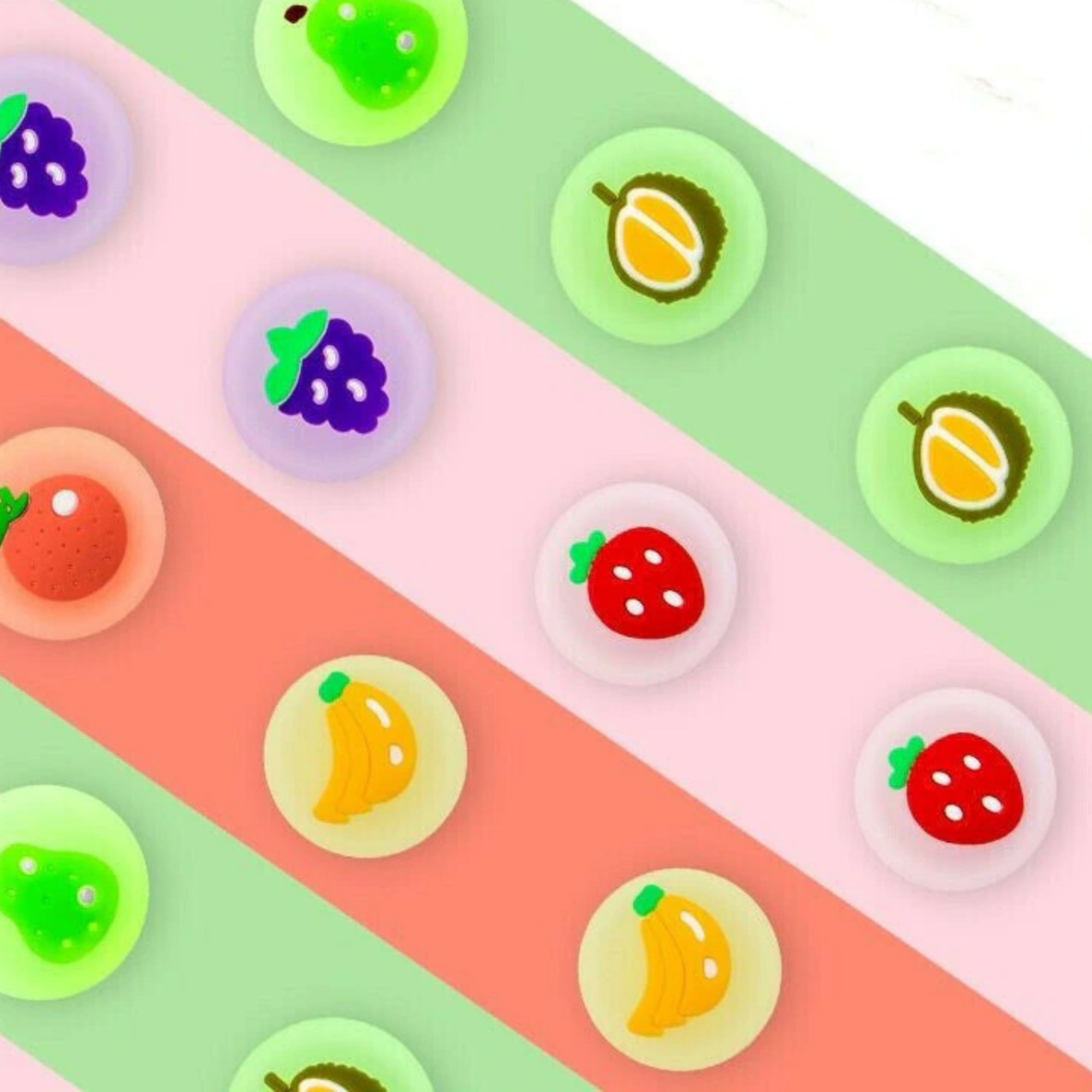 Fruits Thumb Grip - Mango & Watermelon
