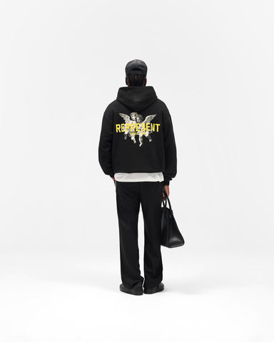 Legacy Cherubs Hoodie - Jet Black
