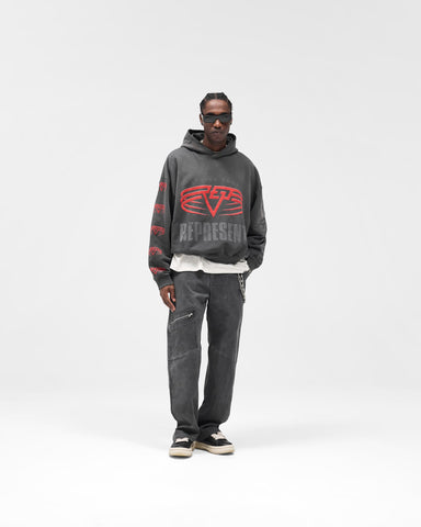 Reversible Living Legacy Tour Hoodie - Sun Fade Grey