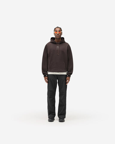 247 Uprising Oversized Hoodie - Chocolate