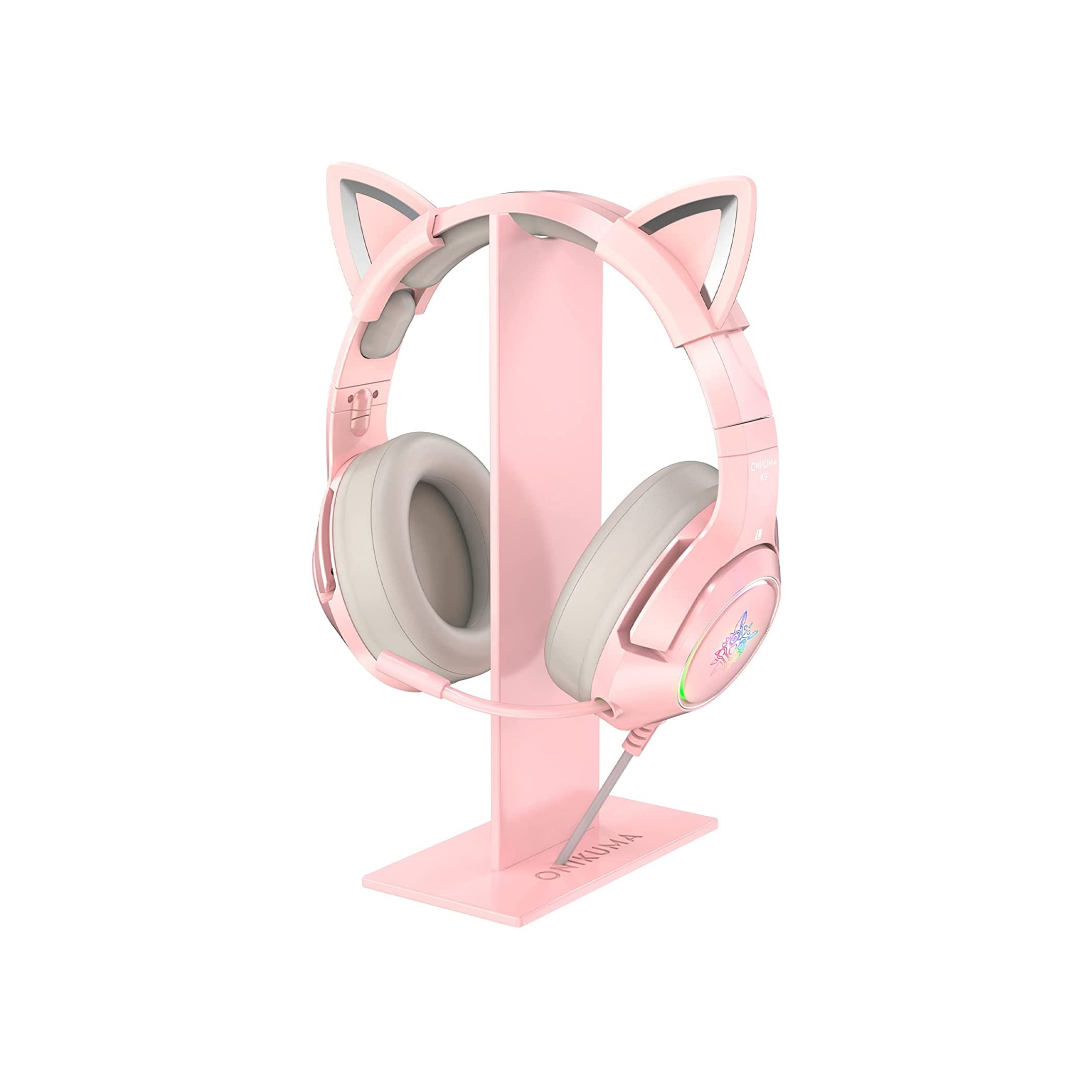 Pink Cat Ears Gaming Headset
