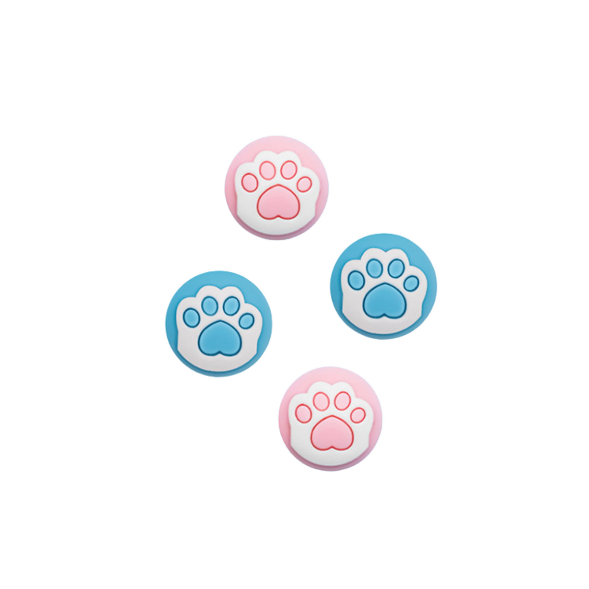 Pets Paw Thumb Grip - Pink Blue