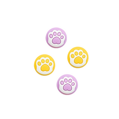 Pets Paw Thumb Grip - Purple Yellow