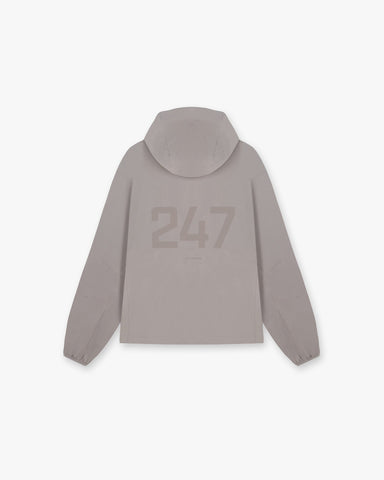 247 Hooded Training Jacket - Cinder