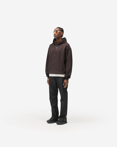 247 Uprising Oversized Hoodie - Chocolate